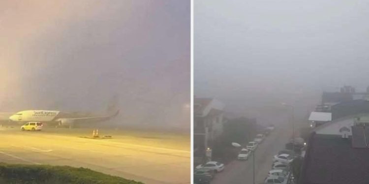 Antalya’da uçaklara ‘nem bulutu’ pürüzü: İniş yapamadılar