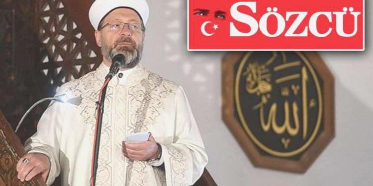 Diyanet İşleri Başkanlığı’ndan Sözcü gazetesine dava