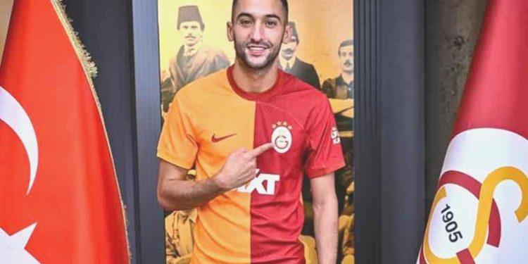 Hakim Ziyech resmen Galatasaray’da!