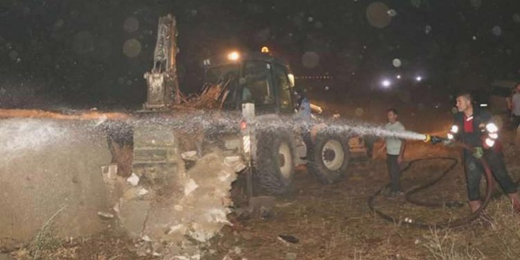 Hakkari’de ahır yangını: 7 büyükbaş öldü