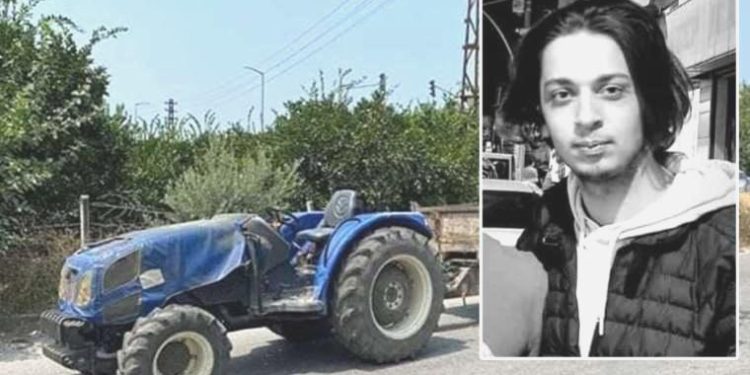 Hatay’da 20 yaşındaki Emrullah’ın acı vefatı: Seyir halindeki traktörden düştü