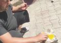 Hava sıcaklığı 44 dereceyi buldu… Kahramanmaraş’ta taş üzerinde yumurta pişirdi!