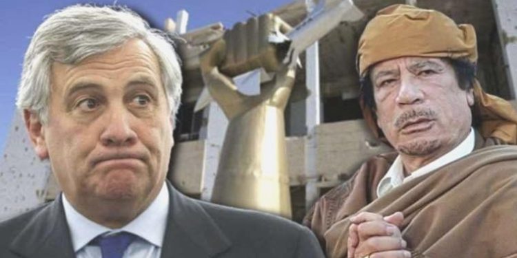 İtalya Dışişleri Bakanı Tajani: Kaddafi’nin öldürülmesine müsaade vermek büyük küsurdu