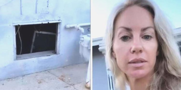 Meskeninin altında aylardır birisinin yaşadığını fark etti