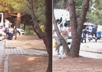 Parkta yürüyüş yaparken silahlı akına uğradı: Motosikletli saldırgan aranıyor!