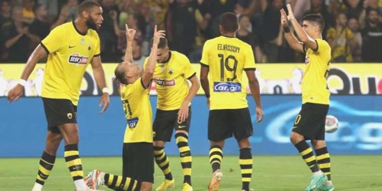 Şampiyonlar Ligi’nde Dinamo Zagreb’i geçen AEK play-off cinsine yükseldi