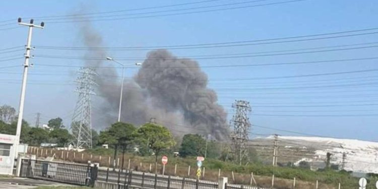 Samsun’da demir çelik fabrikasında patlama: 1 yaralı