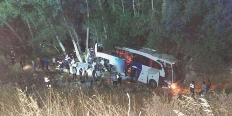 Son Dakika… Yozgat’ta otobüs şarampole uçtu: 12 meyyit