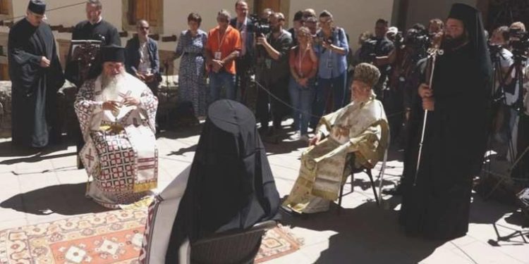 Sümela Manastırı’nda 10. ayin yapıldı