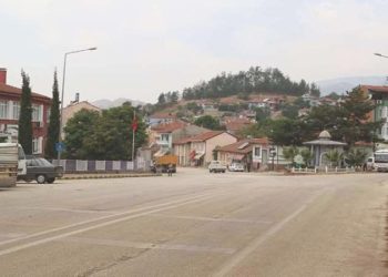 Türkiye’nin en sıcak ilçesinde sokaklar boşaldı