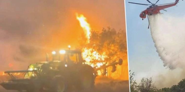 Yunanistan’da yangın felaketi: İpsala hudut kapısı kapatıldı