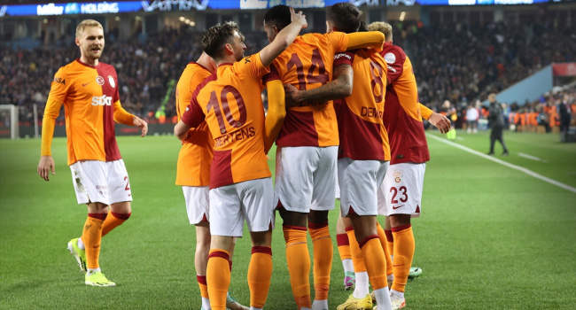 Galatasaray, Trabzonspor deplasmanında farklı kazandı