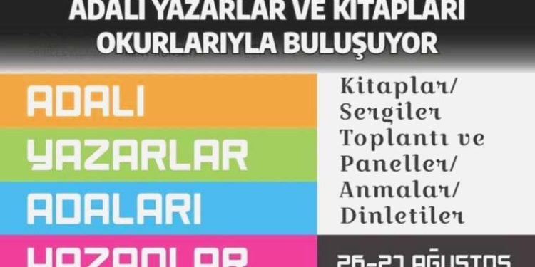 Adalı muharrirler okurlarıyla buluşuyor
