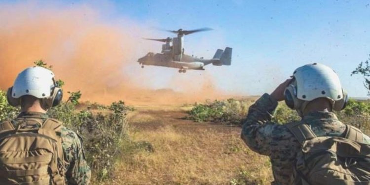 Avustralya’da 20 ABD askerini taşıyan helikopter düştü