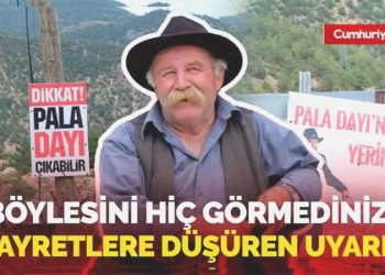 Böylesini hiç görmediniz: Gümüşhane’de hayretlere düşüren ihtar tabelası…