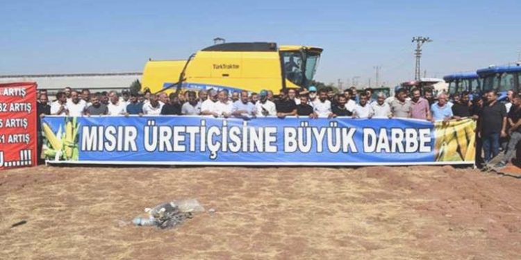 Çiftçi isyanda: TMO önünde traktörlerle aksiyon yaptılar!
