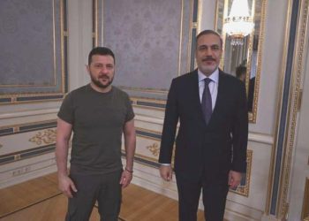Dışişleri Bakanı Hakan Fidan, Zelenski ile Kiev’de görüştü