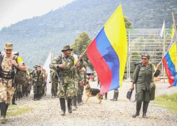 Eski FARC mensupları, köylülerin giriş ve çıkışlarına pürüz oldu