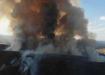 Eskişehir’de yangın: Havadan müdahale başladı!