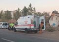 Gaziantep’te feci kaza… Hafriyat kamyonu denetimden çıktı: 1 meyyit, 3 yaralı
