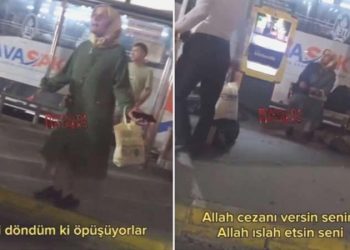 Havalimanında genç ikili kelamlı taciz: Hakaretler ve beddualar yağdırdı