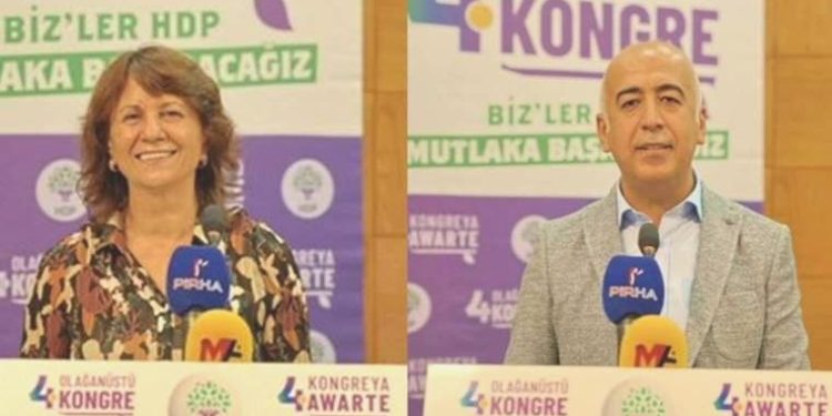 HDP 4’üncü harikulâde kongresini yaptı: Yeni eş genel liderler Sultan Özcan ve Cahit Kırkazak’tan birinci ileti