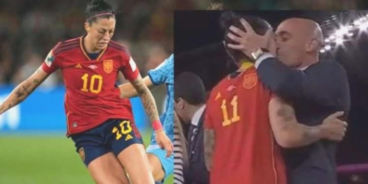 İspanya Futbol Federasyonu Lideri, bir futbolcuyu öptüğü için ‘cinsel istismar’ ile suçlandı