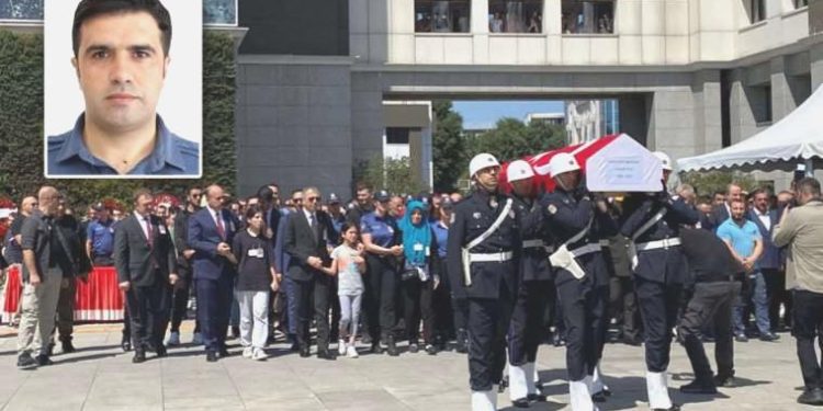 Kâğıthane’deki çatışmada vurulmuştu: Şehit Hakan Telli için merasim düzenlendi