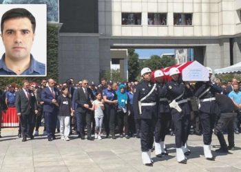 Kağıthane’deki çatışmada vurulmuştu: Şehit Hakan Telli için merasim düzenlendi