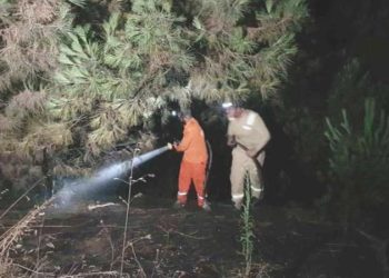 Karabük’te korkutan örtü yangını!