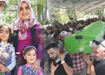 Kazada ölen anne, kızı ve ikiz kardeşi toprağa verildi