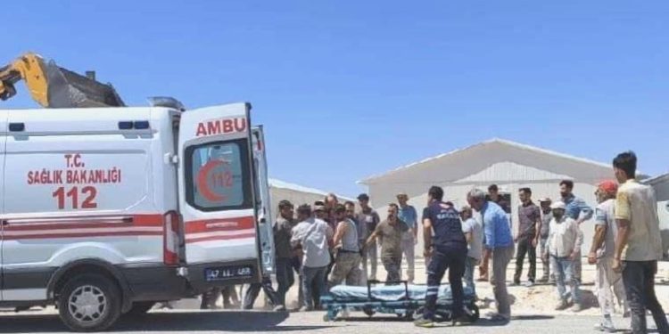 Midyat’ta inşaat emekçisi elektrik akımına kapıldı