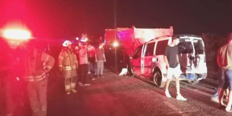 Silivri’de kazaya müdahale eden jandarmaya, alkollü şoförün kullandığı araba çarptı: 1 meyyit, 1 yaralı