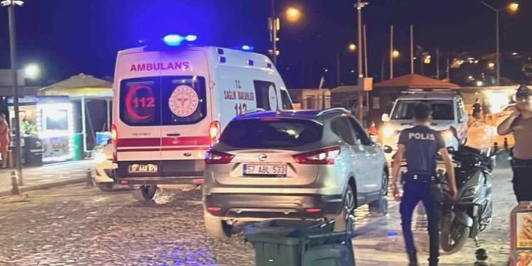 Sinop’ta bıçaklı arbede :1 yaralı