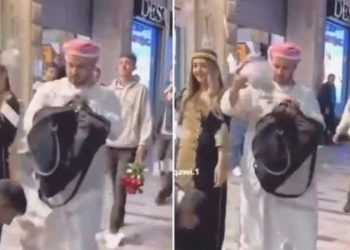 Taksim’de para saçmışlardı: 1 kişi gözaltına alındı!