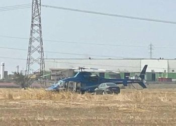 Tekirdağ’da helikopter tarlaya zarurî iniş yaptı