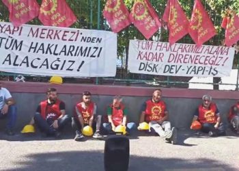 Yapı Merkezi emekçileri 11 gündür grevde: ‘Büyük direneceğiz, büyük kazanacağız’