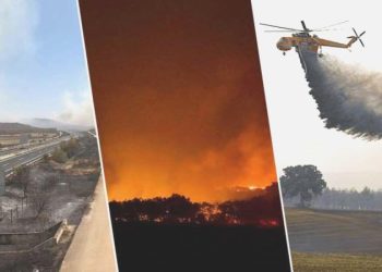 Yunanistan’daki kabus sürüyor: Yangın Türk köylerine ulaştı!