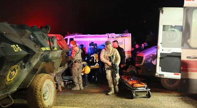 Gaziantep’te polis helikopteri düştü: 2 pilot şehit oldu