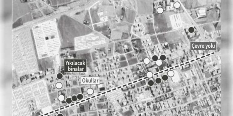 Adıyaman’da okulların etrafında yıkımlar hâlâ sürüyor!