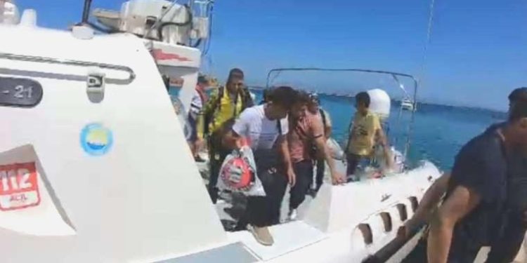 Aydın’da motor yat içinde 47  kaçak göçmen yakalandı