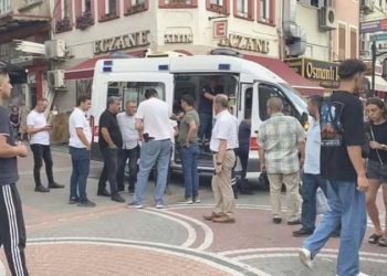 Bartın’da caddede yürürken başına ‘yorgun mermi’ isabet etti!