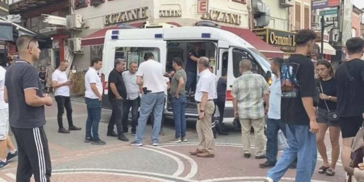 Bartın’da caddede yürürken başına ‘yorgun mermi’ isabet etti!