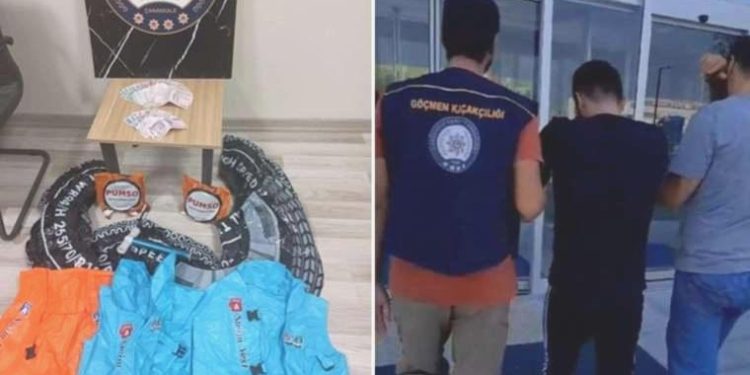 Çanakkale’de göçmen kaçakçılığı operasyonlarında 9 organizatör tutuklandı