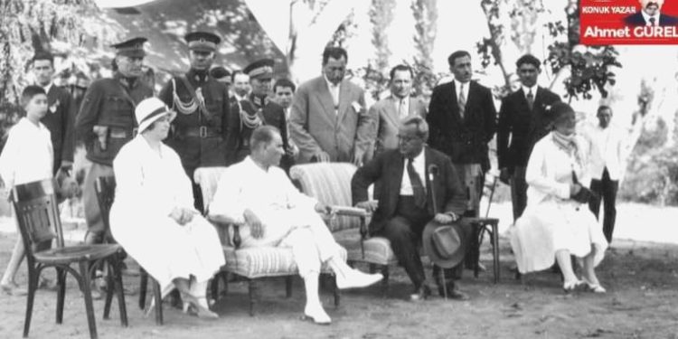 Cumhurbaşkanı’nın, Yunus Nadi ile yaptığı birinci konuşma