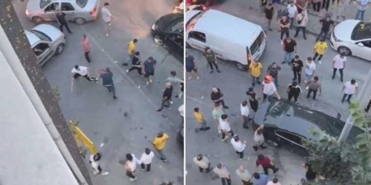 Demir çubukla saldırdı: Aracın camını yumruklayarak kırdı!