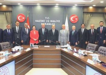 Endüstricilerden Hazine ve Maliye Bakanı Şimşek’e ziyaret