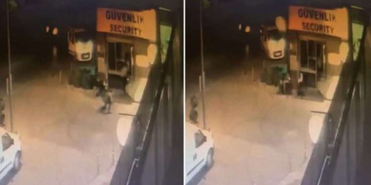 Fenerbahçe tribün başkanına silahlı akının imajları ortaya çıktı