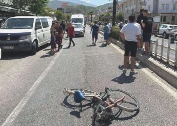 Fethiye’de arabanın çarptığı 82 yaşındaki bisikletli öldü