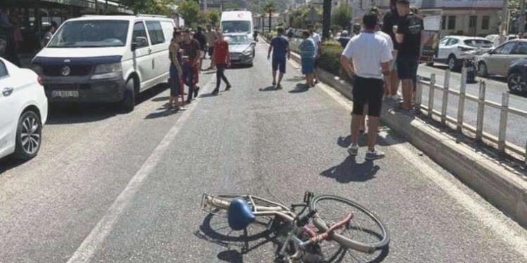 Fethiye’de arabanın çarptığı 82 yaşındaki bisikletli öldü
